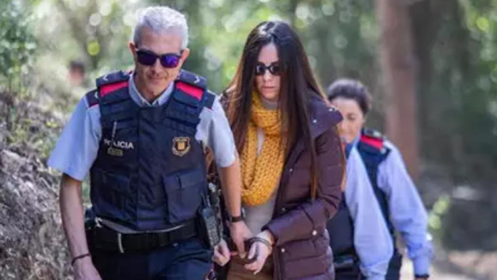 La comitiva judicial del crimen de la Guardia Urbana.