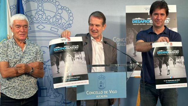 Presentación del triatlón Desafío Islas Cíes.