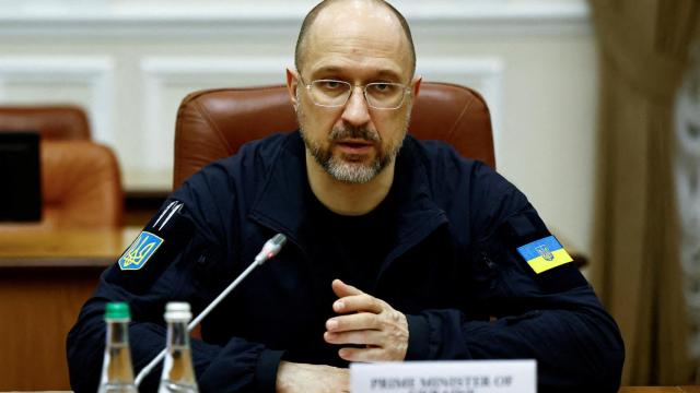 El primer ministro ucraniano, Denys Shmyhal.