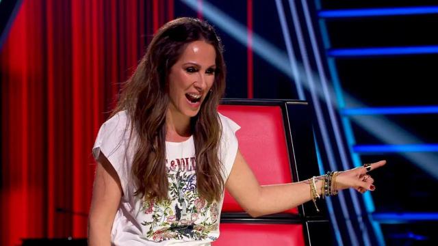 Malú en 'La Voz'.