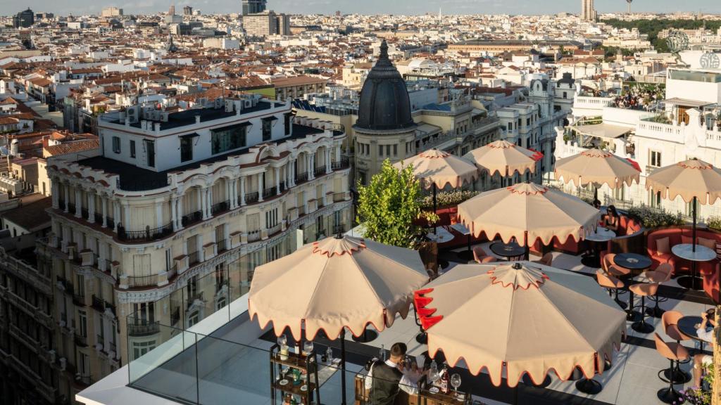 El Cielo de Chicote, la nueva azotea en el Hotel Montera con vistas a Gran Vía.