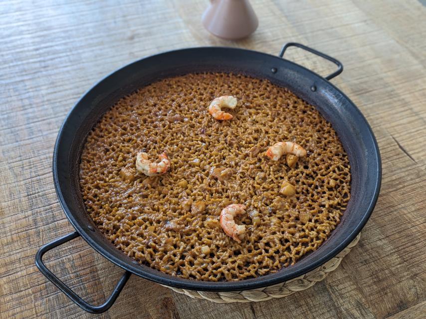 Los espectaculares arroces de Balear son los protagonistas de la carta