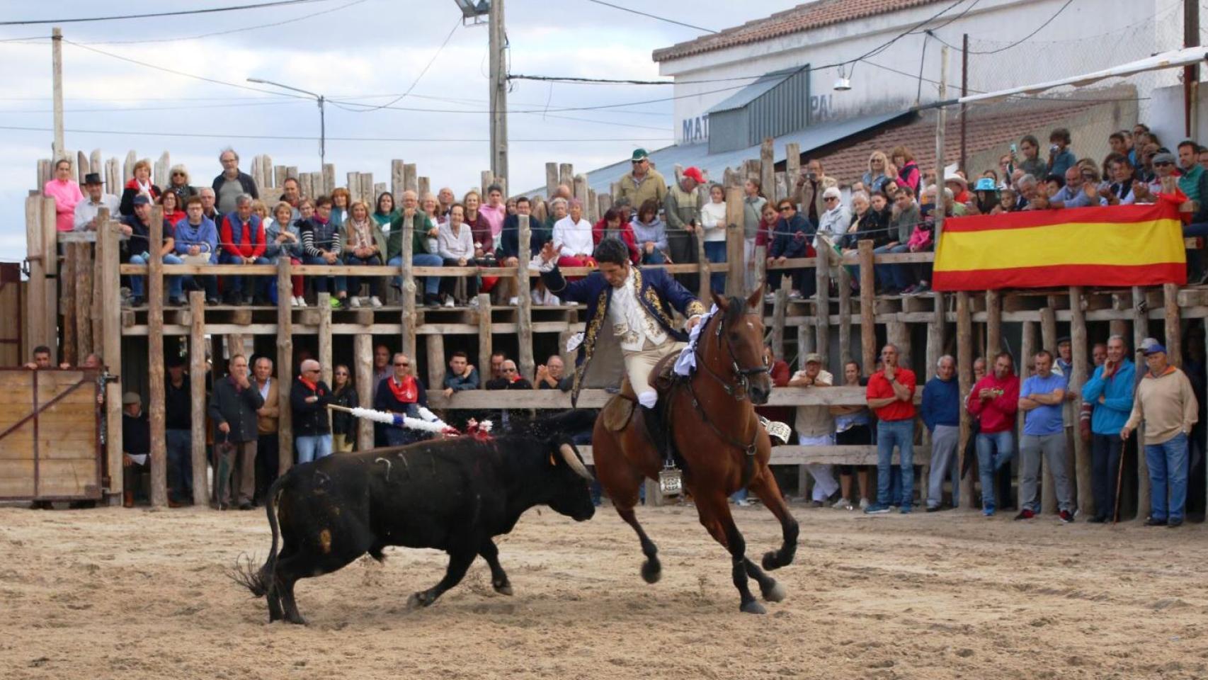 Rejones y capea Montemayor de Pililla, Valladolid