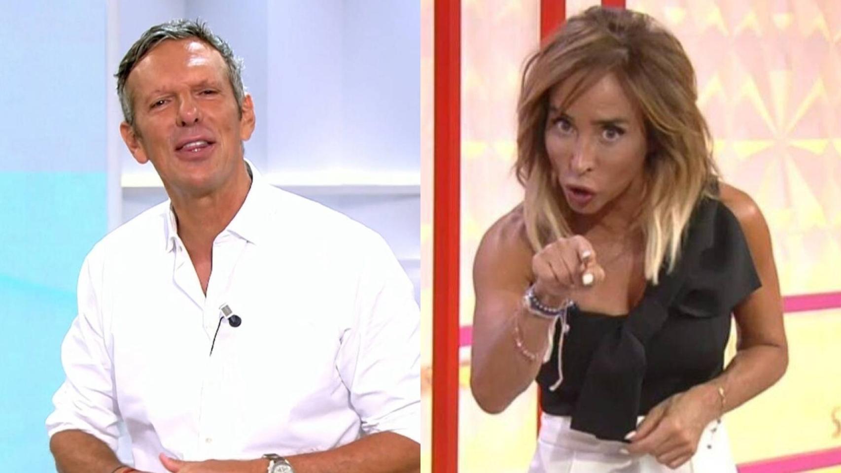 Joaquín Prat en 'Vamos a ver' y María Patiño en 'Socialité'.