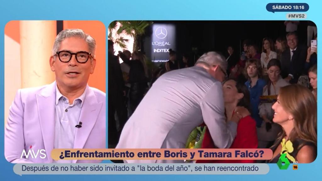 Boris Izaguirre en 'Más Vale Sábado'.