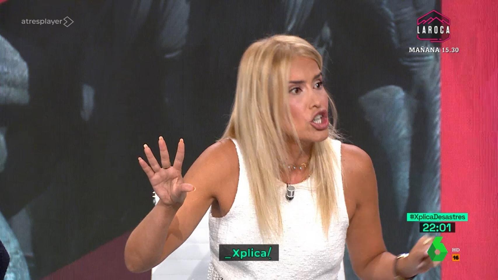Afra Blanco en 'laSexta Xplica'.