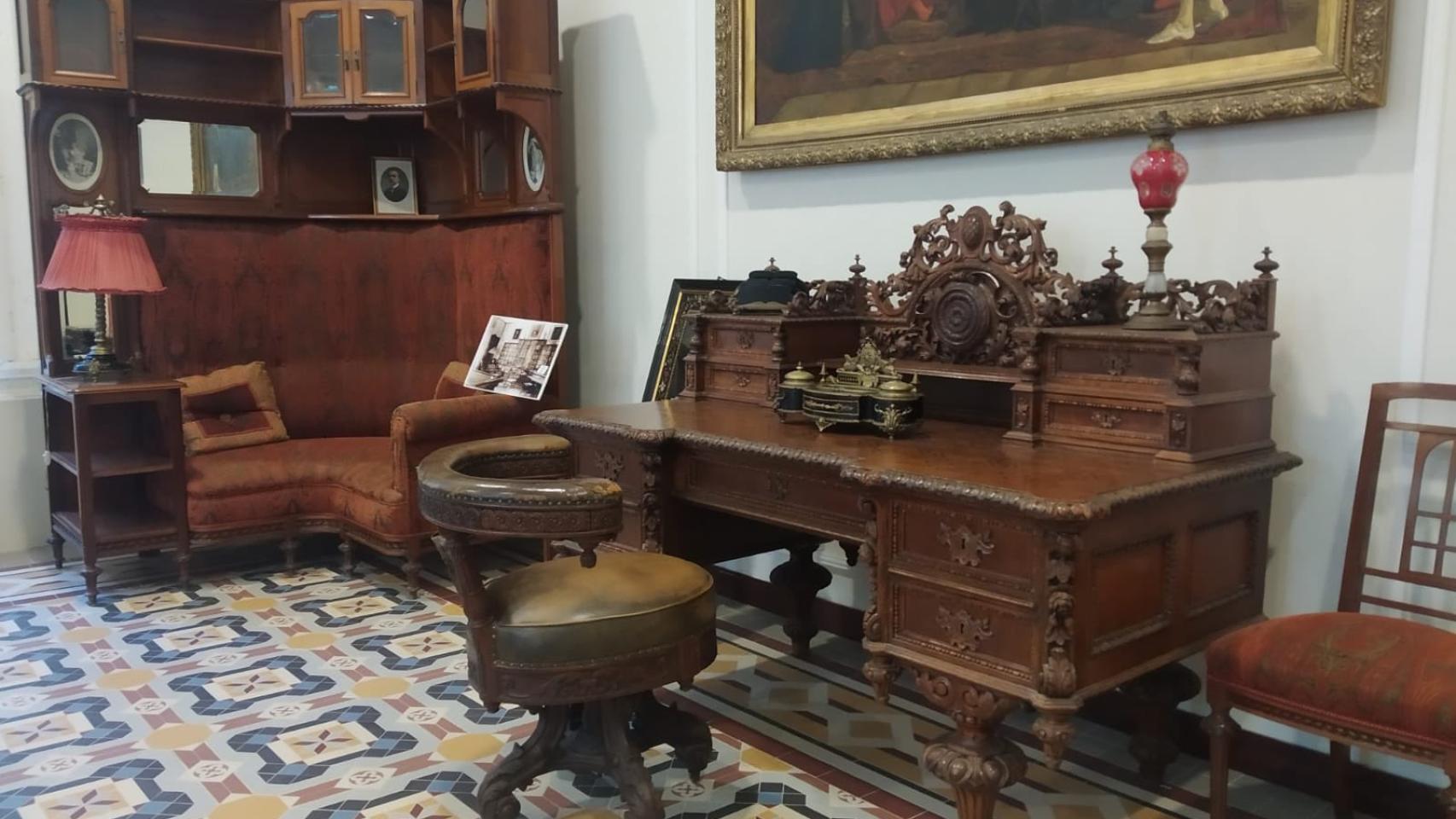 Antigua biblioteca de la Casa Palacio de La Concepción