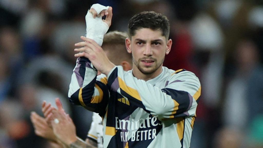 Fede Valverde, con el Real Madrid