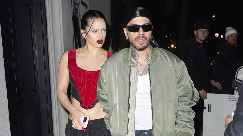 Rosalía y Rauw Alejandro, en abril de 2023.