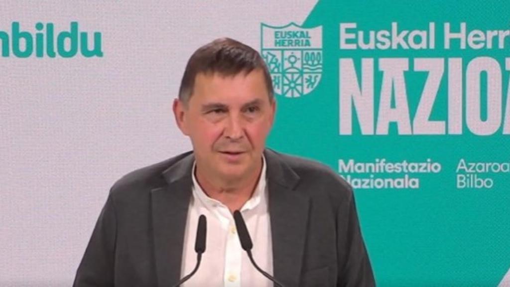 El coordinador general de EH Bildu, Arnaldo Otegi.