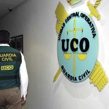 Un agente de la Unidad Central Operativa (UCO) de la Guardia Civil.