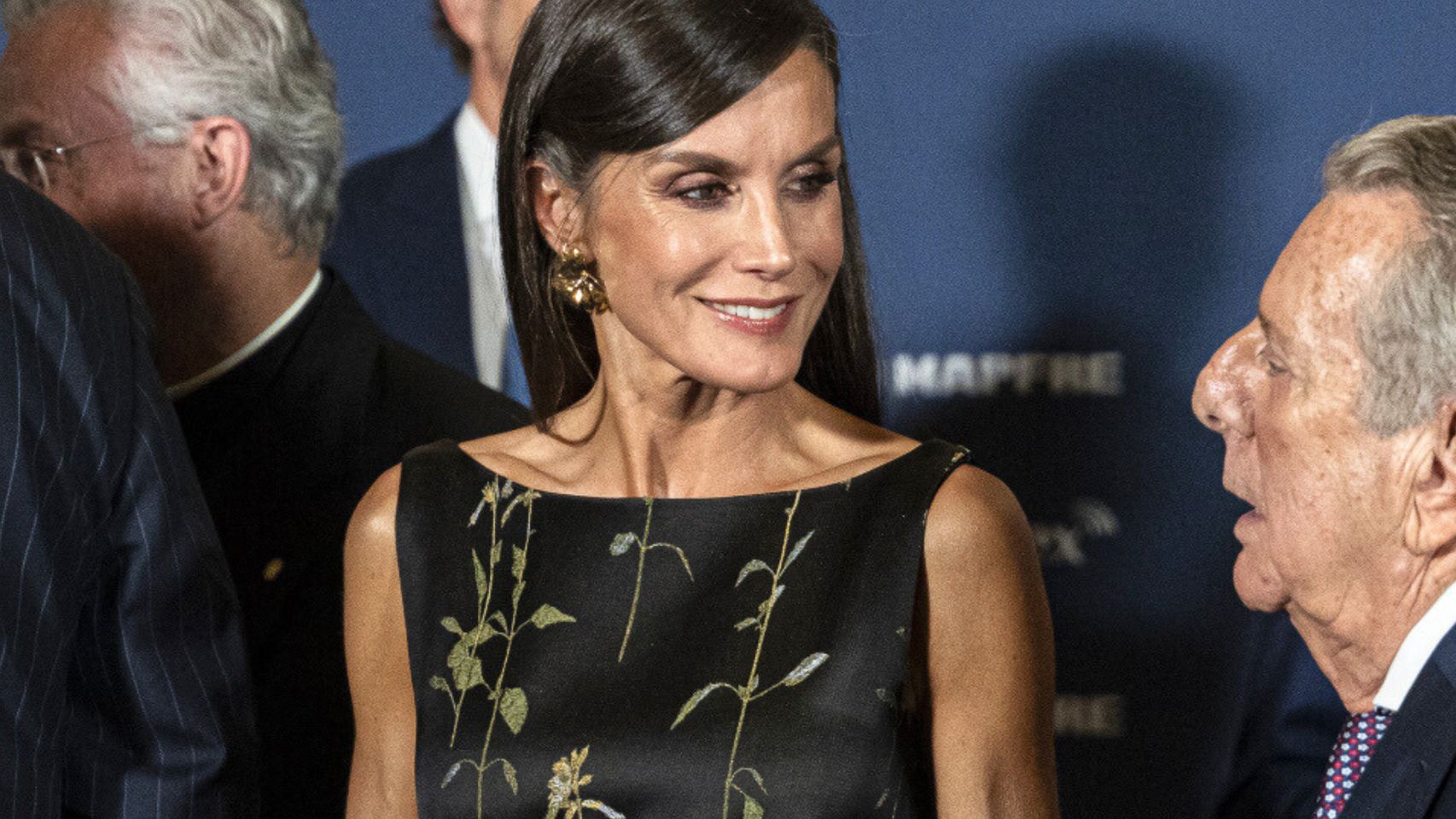 La Reina, en la entrega de premios.
