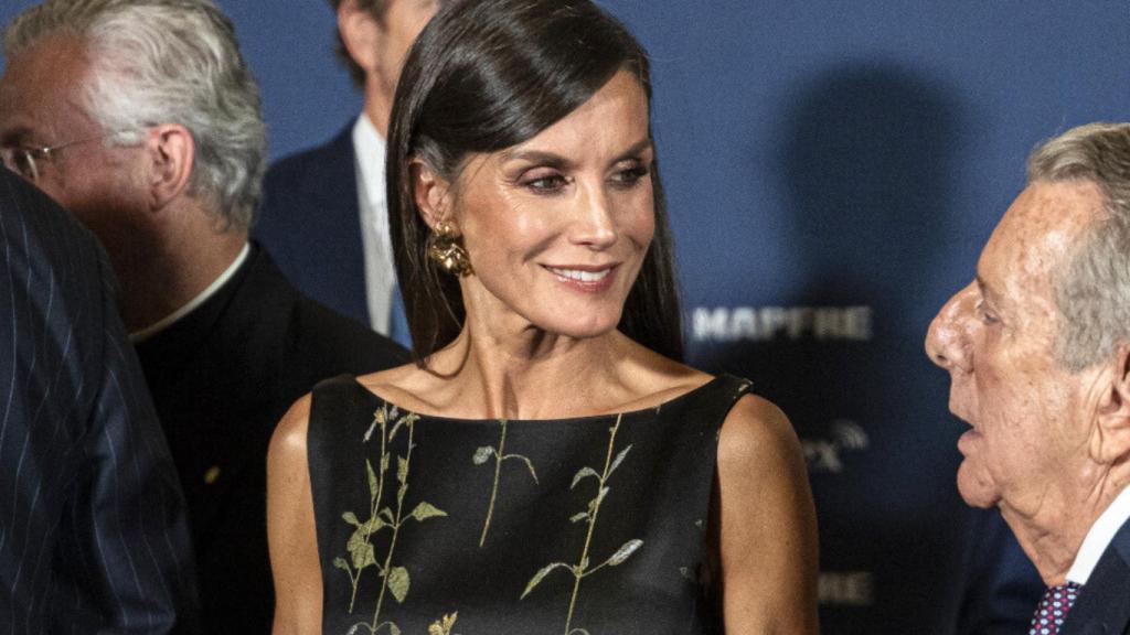 La Reina, en la entrega de premios.