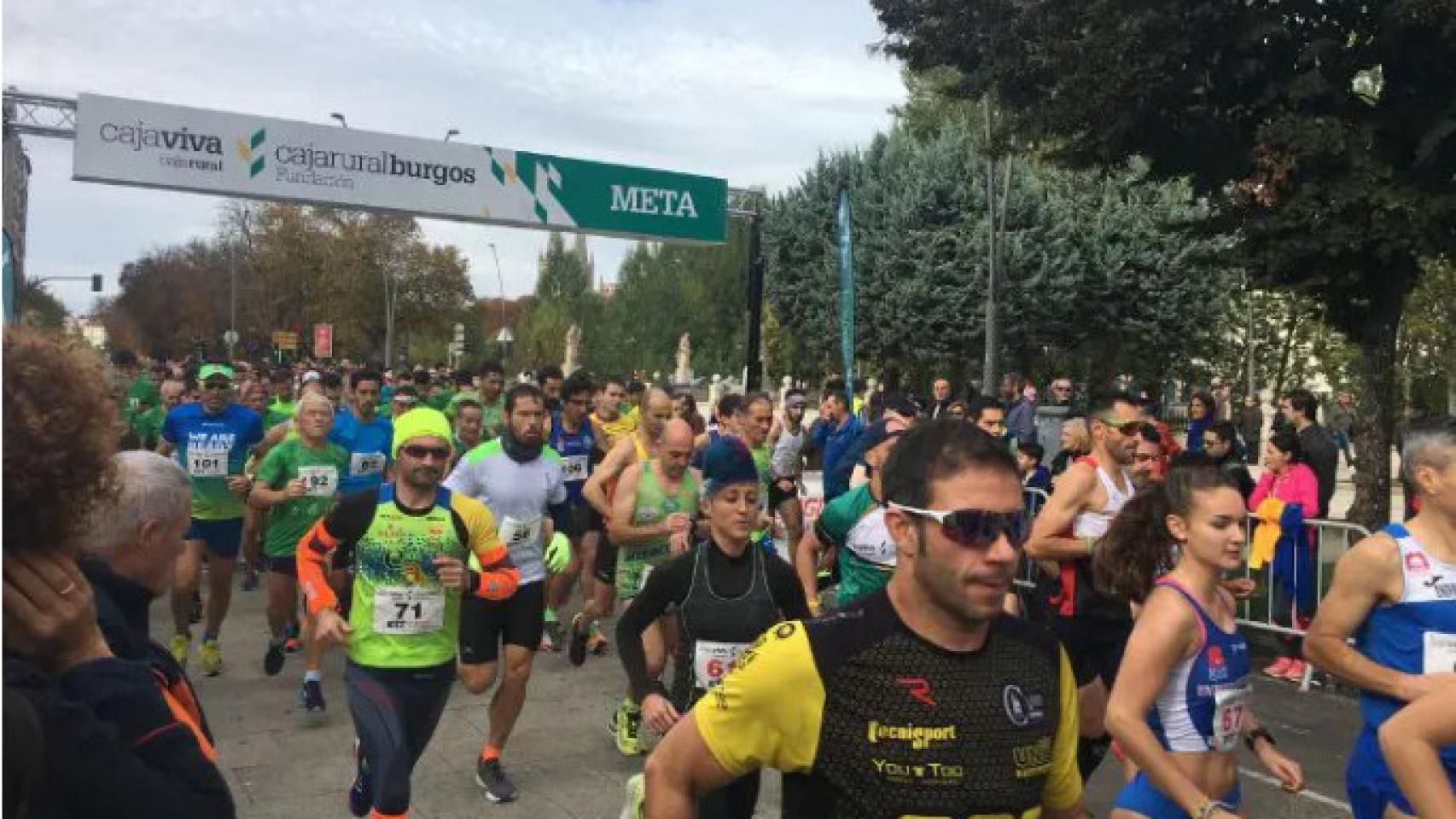 Una edición anterior de la '10 KM Cajaviva'
