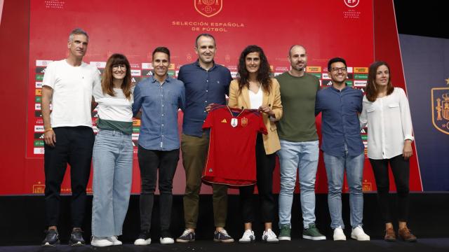 Montse Tomé, en su presentación como seleccionadora femenina de España