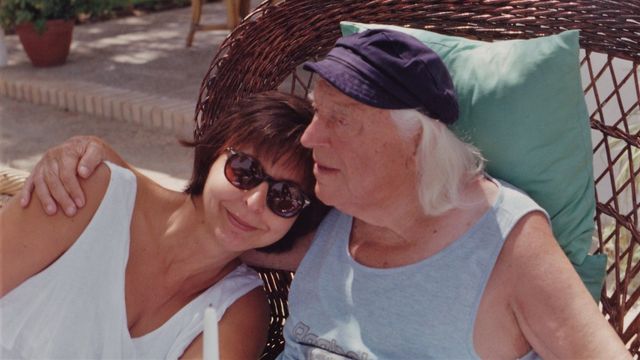 María Asunción Mateo y Rafael Alberti.