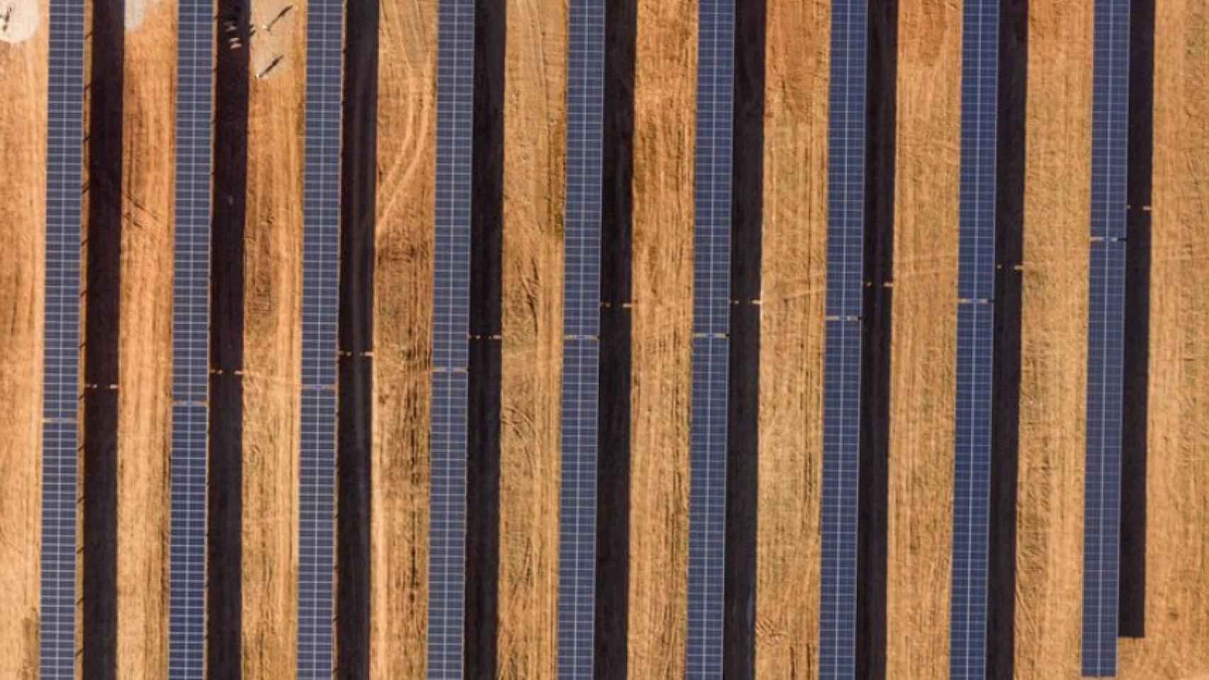 Visión cenital de una de las plantas de Aquila Clean Energy.