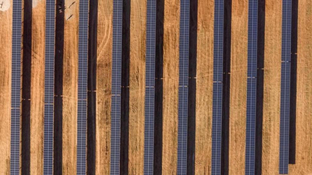 Visión cenital de una de las plantas de Aquila Clean Energy.