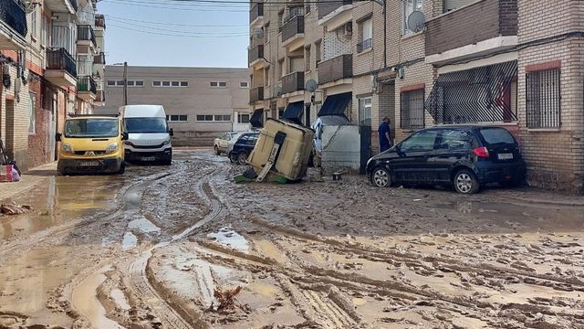 Efectos de la DANA en Magán (Toledo). Foto: Europa Press.
