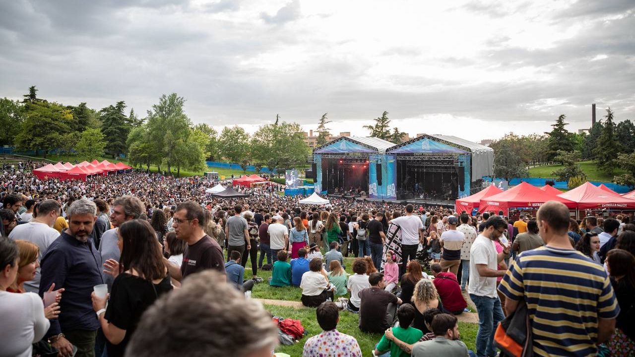 Imagen de archivo de uno de los conciertos del MadBlue de 2022.