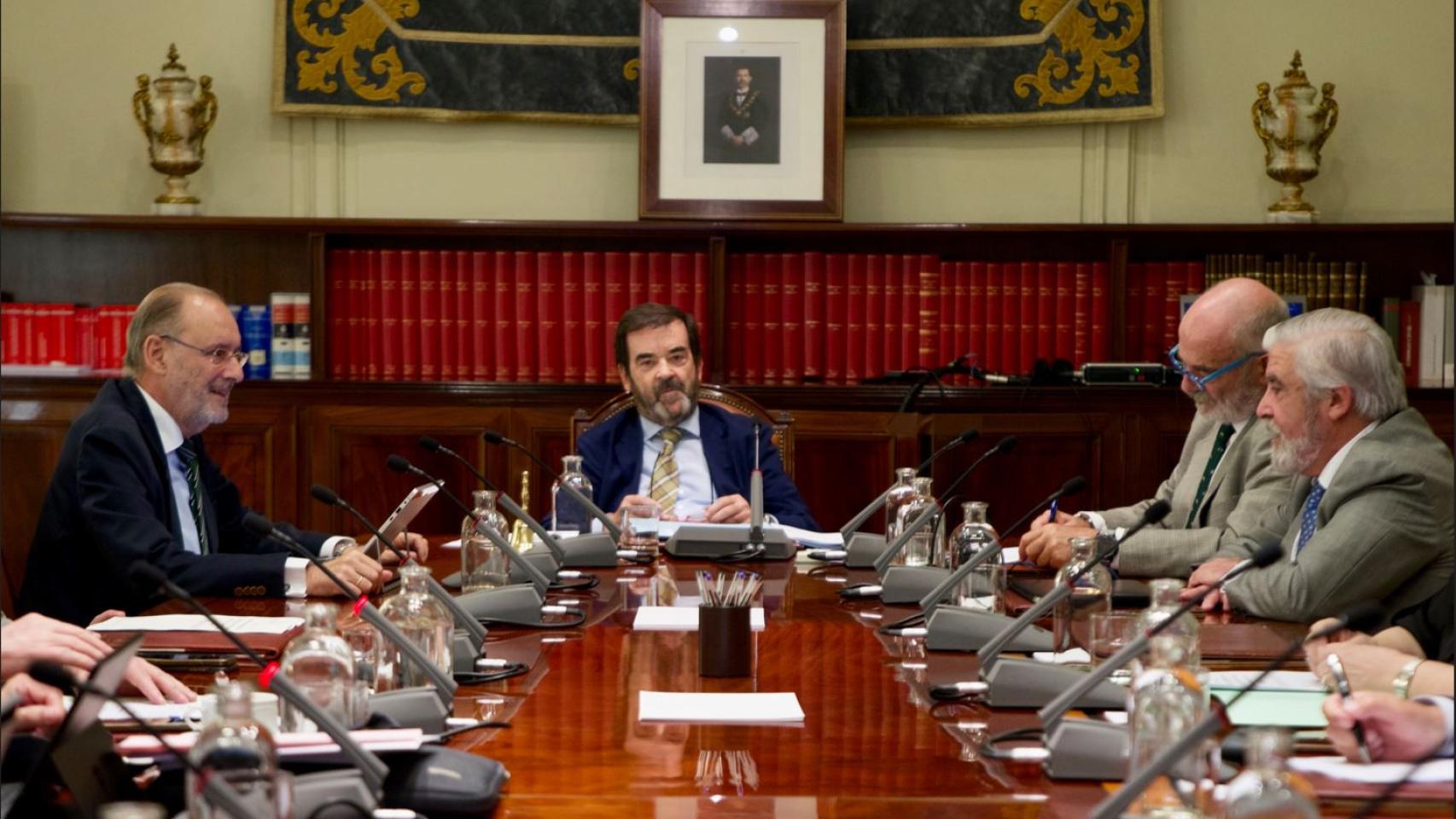 Reunión del Consejo General del Poder Judicial el pasado 19 de julio. /