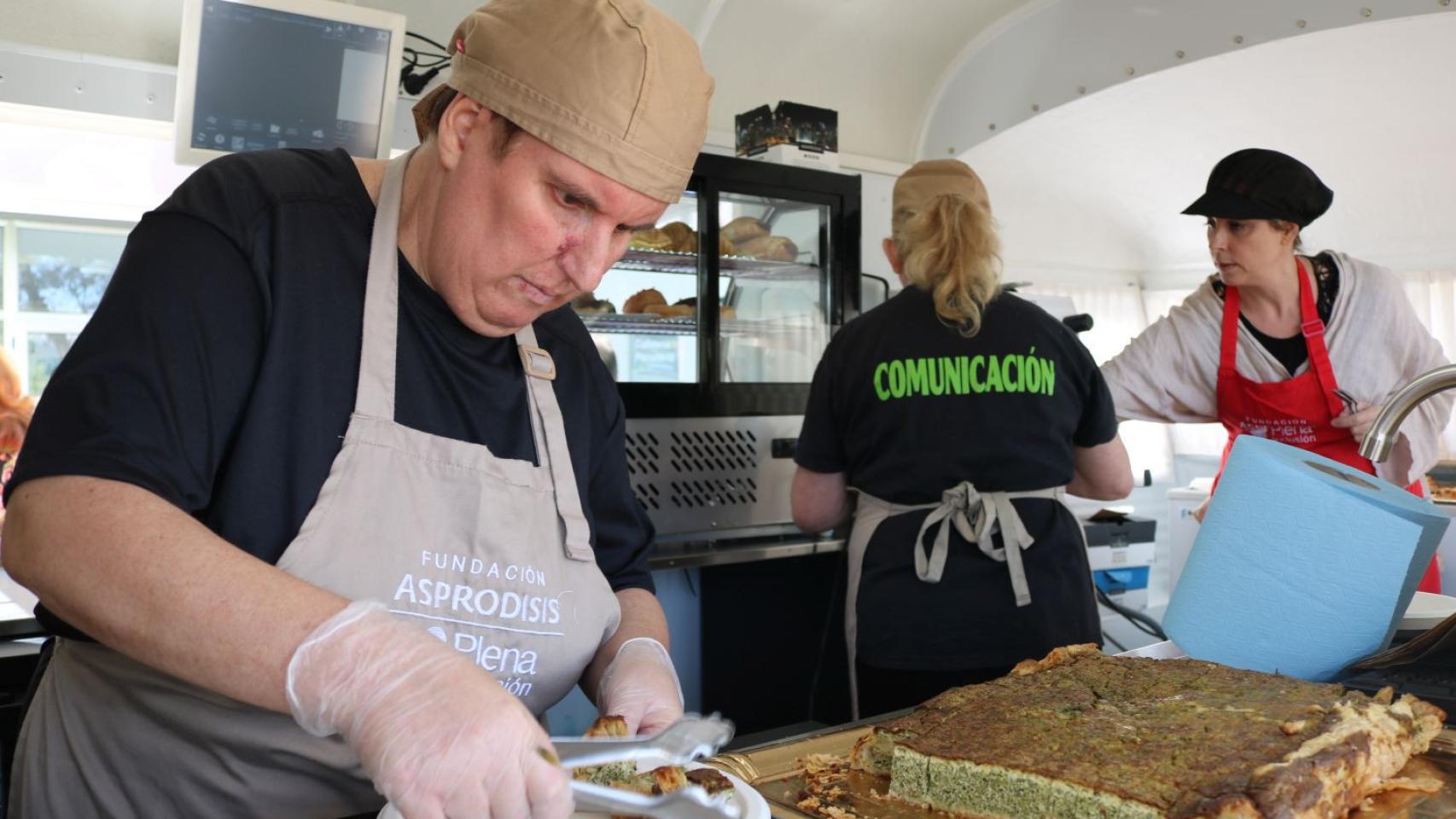 La 'food truck inclusiva’ de Asprodisis.