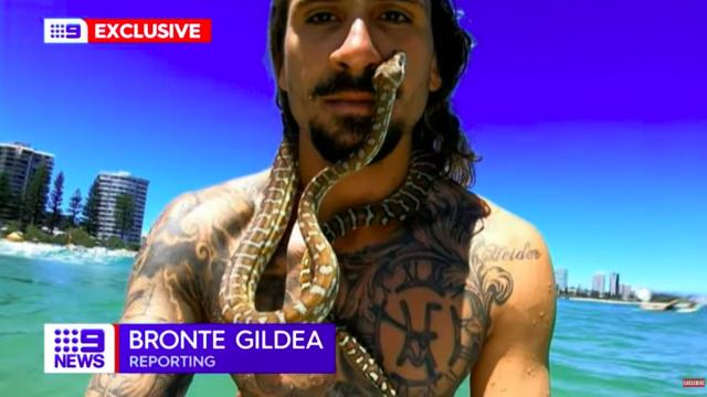 Captura del vídeo de la noticia de 9 News Australia.