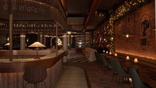 Tatel, el restaurante de Rafa Nadal y Cristiano Ronaldo, en Valencia. EE