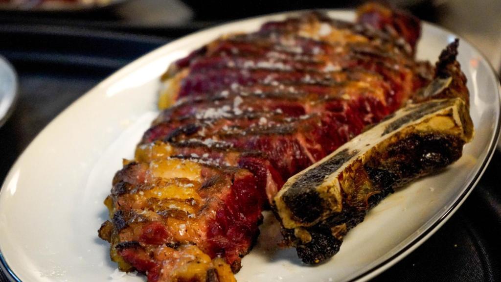 Uno de los platos de Mena.
