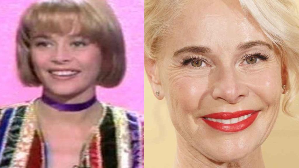 Belén Rueda como presentadora de 'Cara o Cruz' en 'Farmacia de Guardia'.