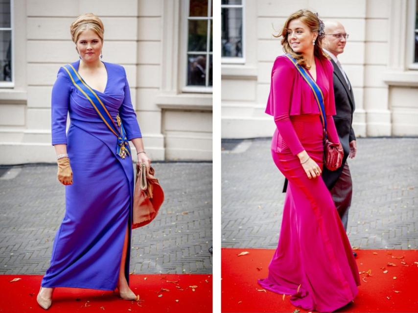 Las princesas, con sus 'looks' para el gran día.