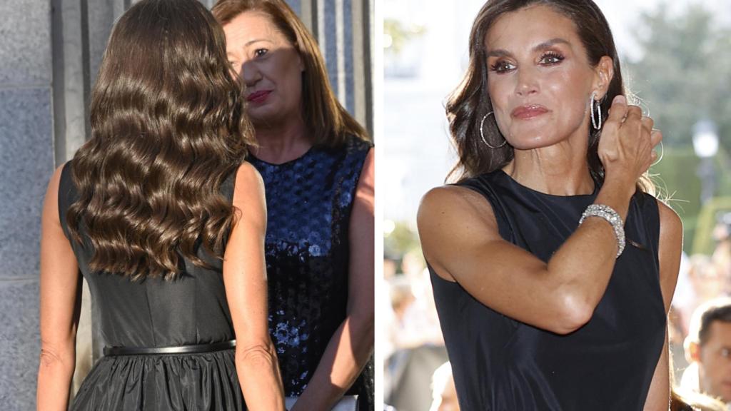 Detalles del 'look' de la Reina.