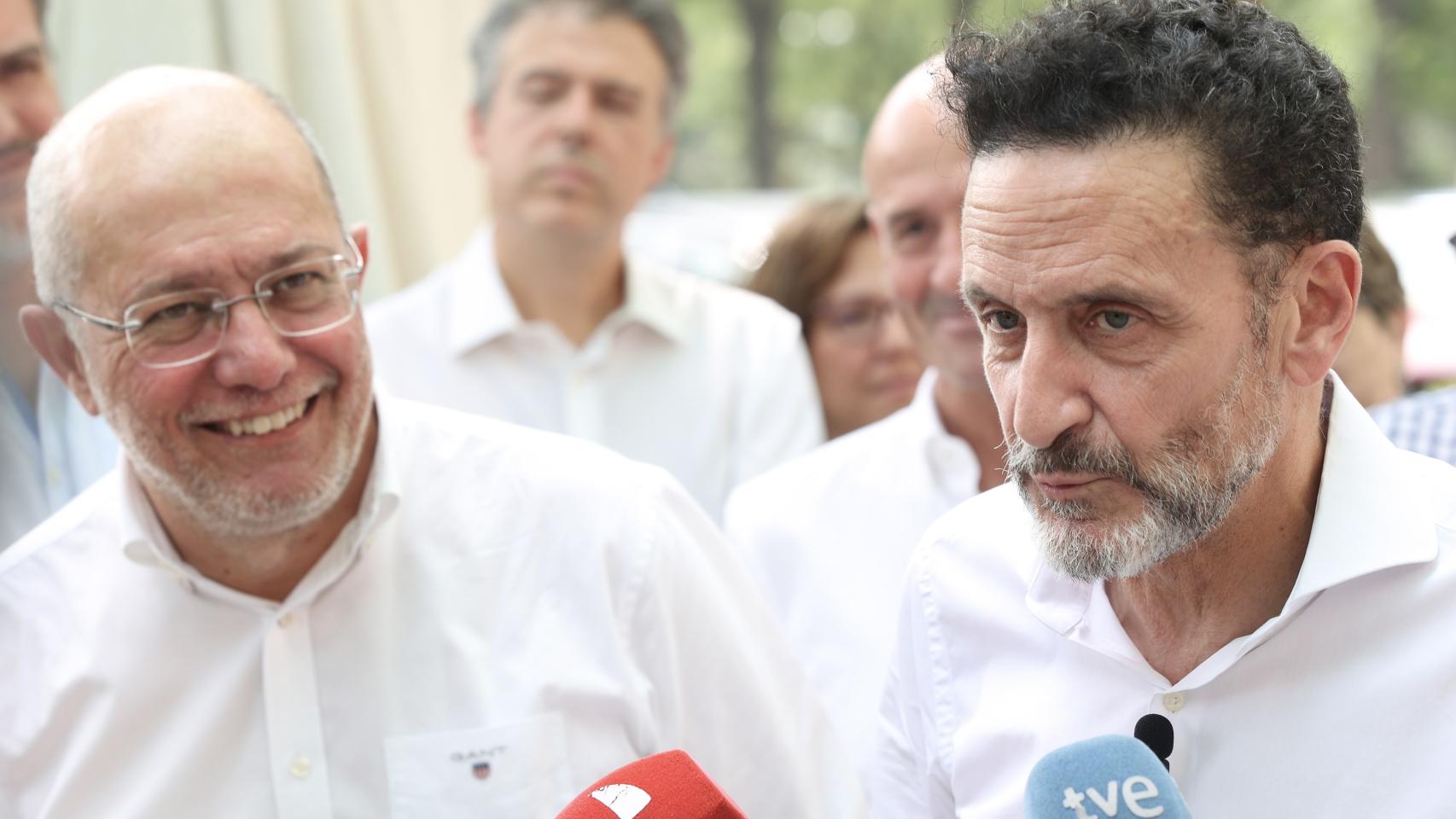 El procurador de Ciudadanos, Francisco Igea, y el exportavoz del partido, Edmundo Bal, en una imagen de archivo.
