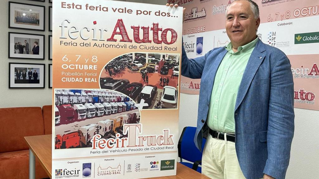 Carlos Marín, presidente de la Federación Empresarial de Ciudad Real (Fecir).