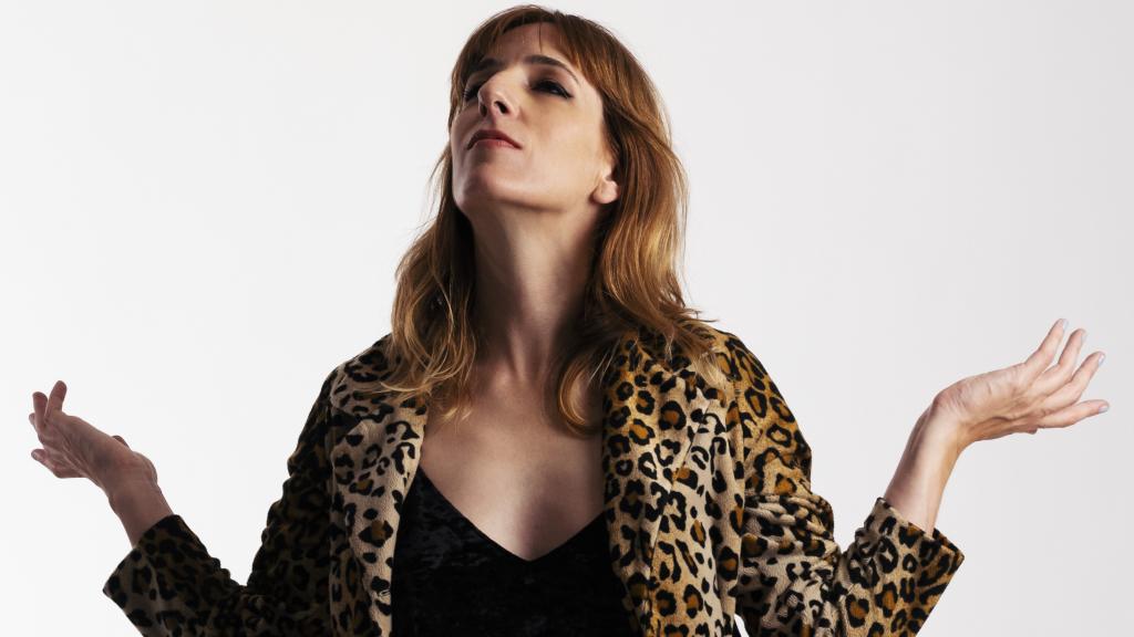 Miren Iza, artista y líder de la banda Tulsa.