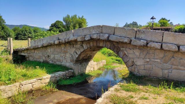 Puente de Augapesada, en Ames (A Coruña)