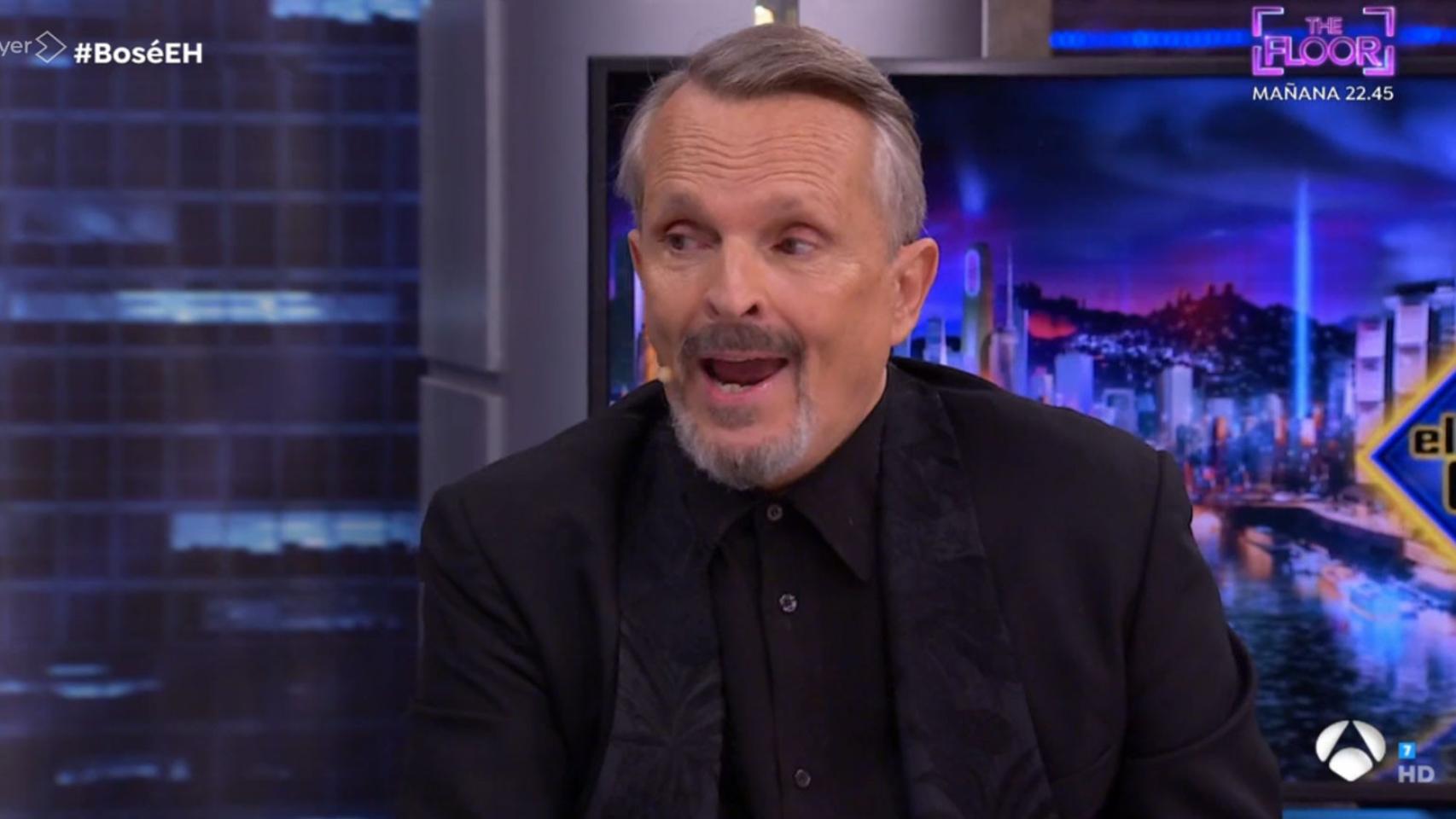 Miguel Bosé en ‘El Hormiguero’,