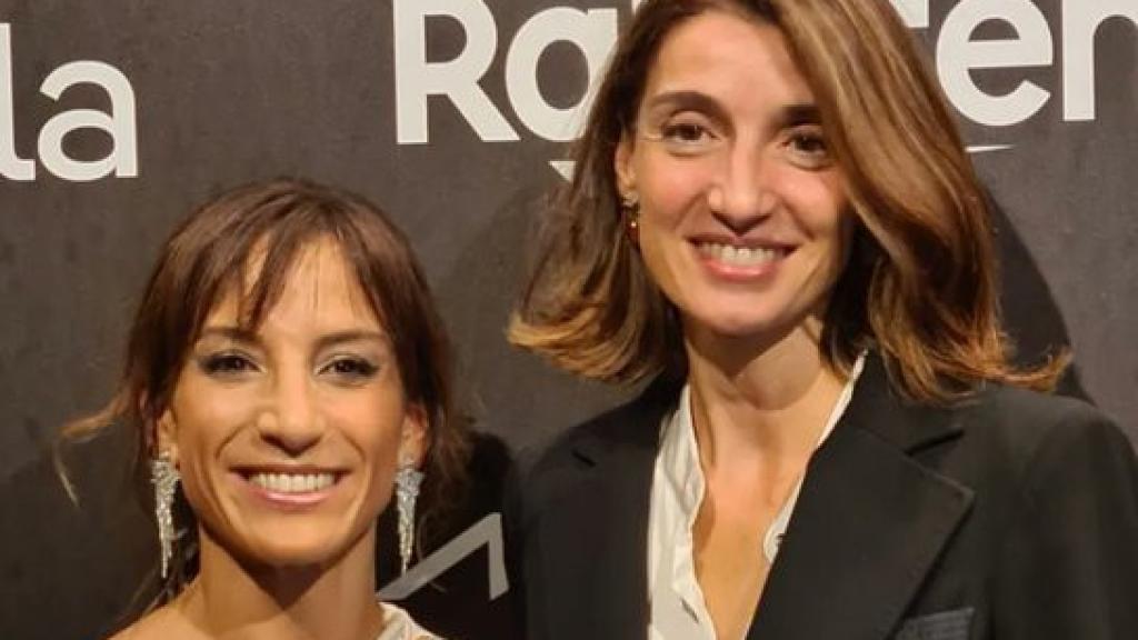 Sandra Sánchez con la ministra de Justicia, Pilar Llop