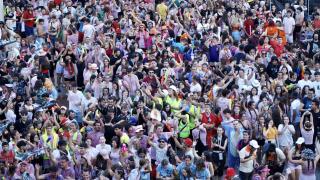 Pregón de la Feria y Fiestas de Nuestra Señora de San Lorenzo, que pronuncia la periodista deportiva Alba Oliveros.