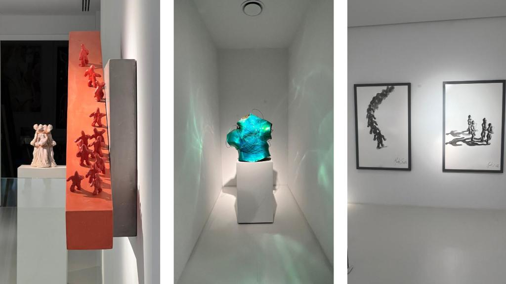 Piezas de la exposición 'Flux'
