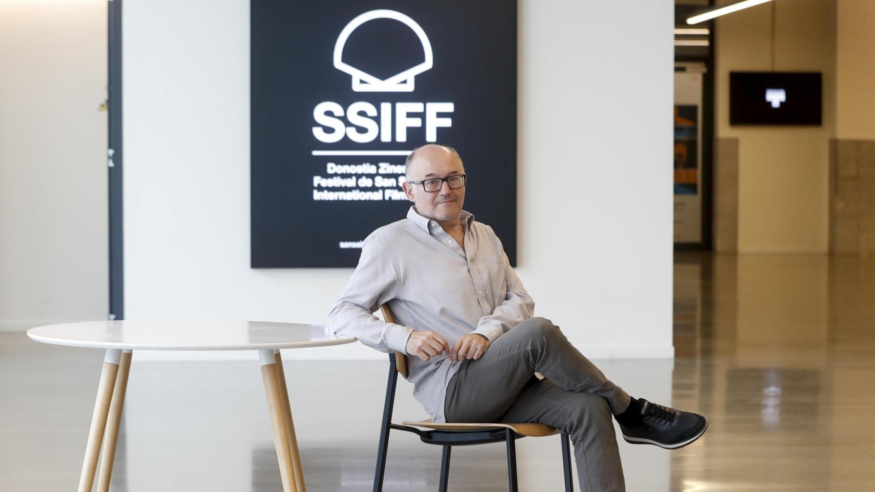 José Luis Rebordinos, director del Festival de Cine de San Sebastián. Foto: EFE/Juan Herrero