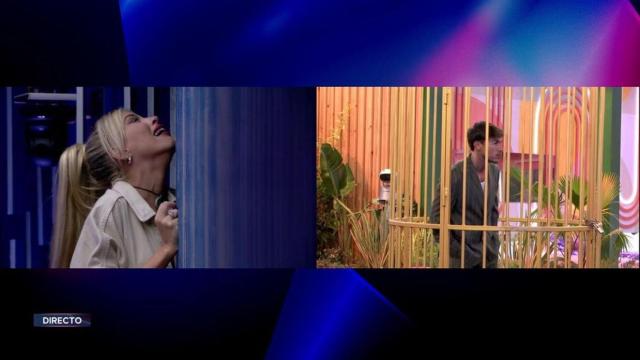 Oriana Marzoli y su novio en 'GH VIP'.