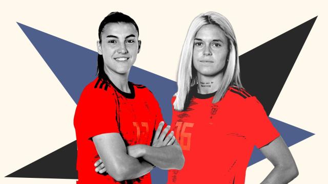 Patri Guijarro y Mapi León, en un fotomontaje