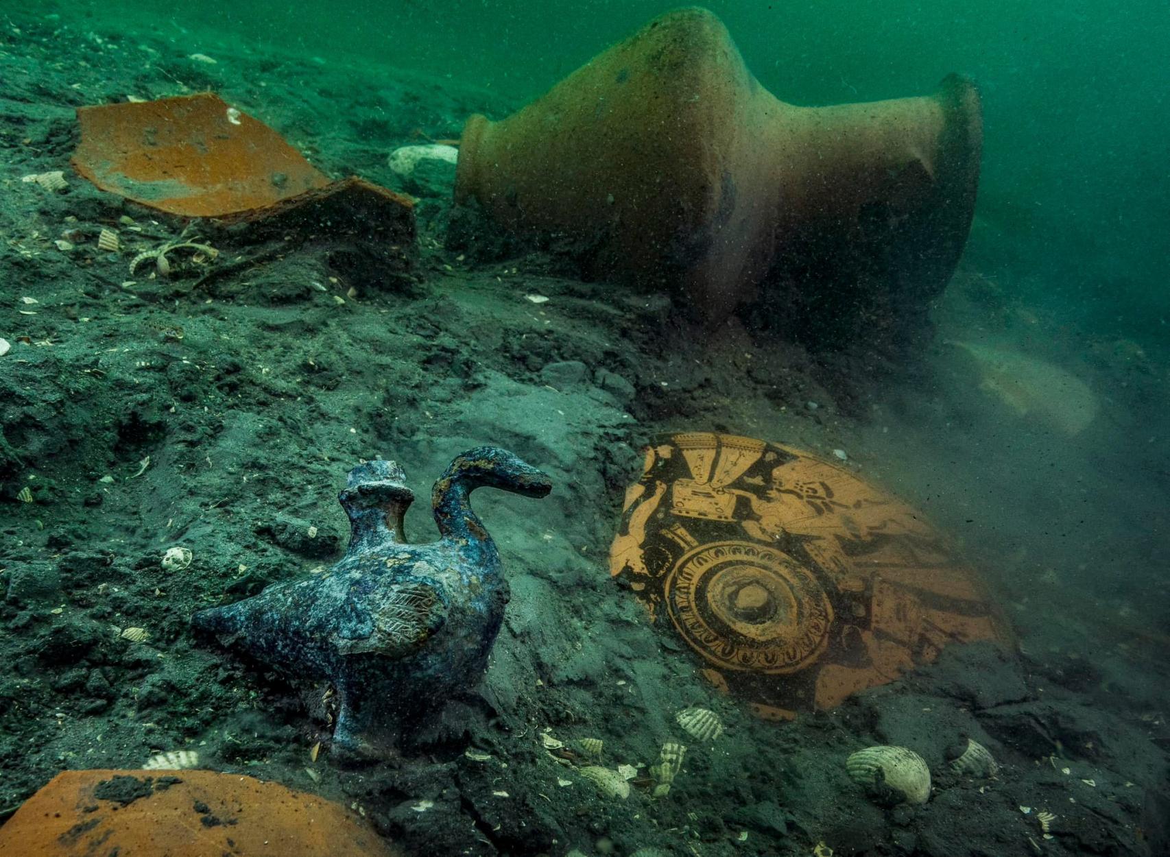 Tesoro sumergido en Heracleion