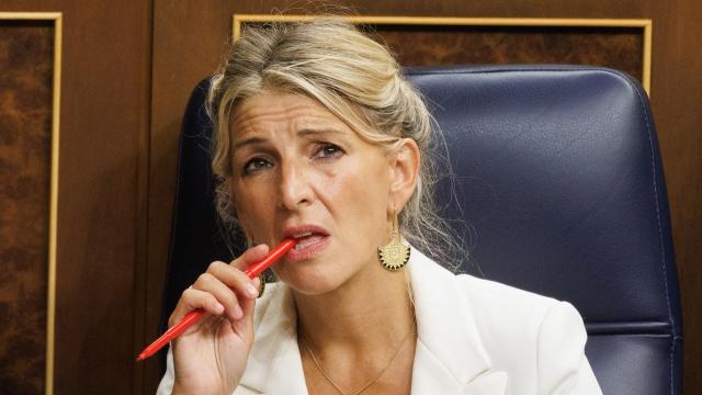 La vicepresidenta segunda y ministra de Trabajo y Economía Social en funciones, Yolanda Díaz.