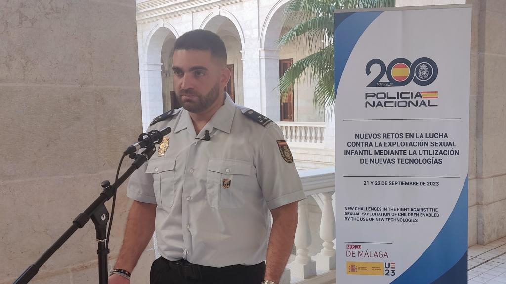 El jefe del Grupo de Protección al Menor de la Unidad Central de Ciberdelincuencia, Javier Izquierdo de la Rosa.