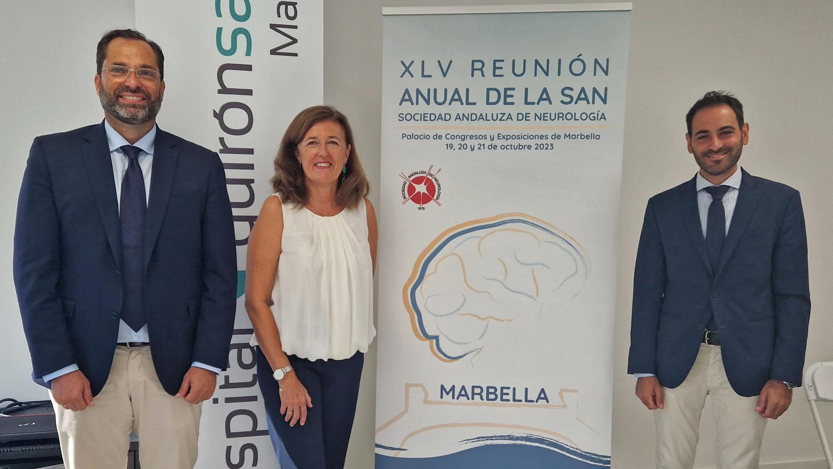 Presentación del congreso en el hospital QuirónSalud Marbella.