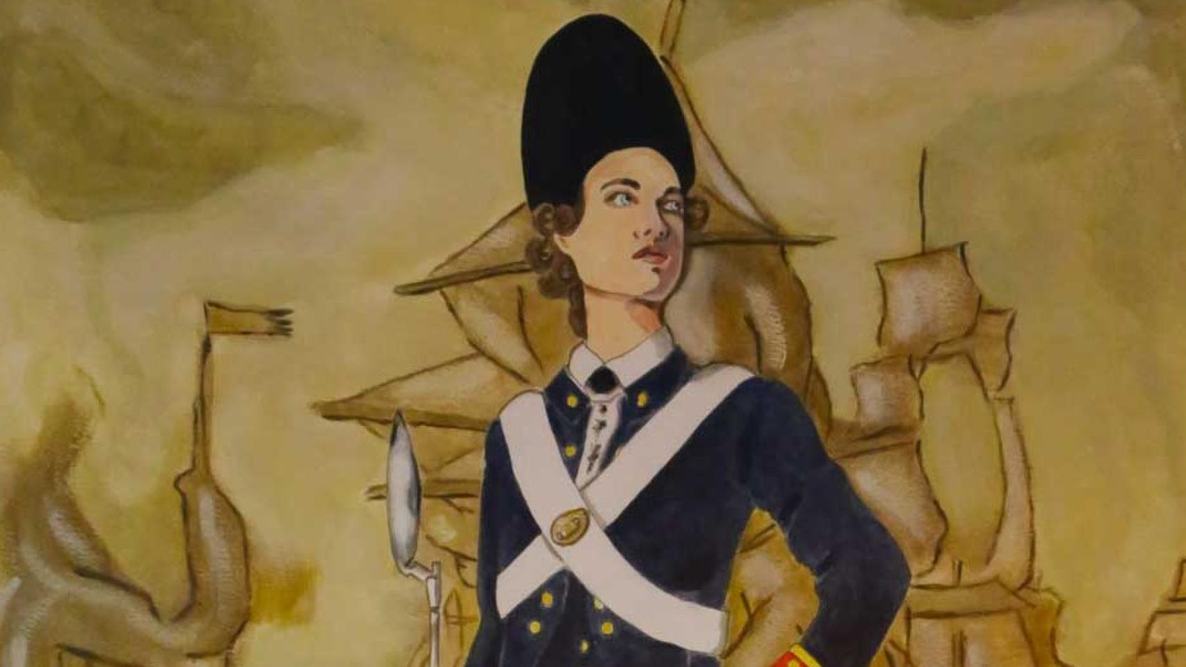 Representación de Ana María de Soto, por Amparo Alepuz (2018)