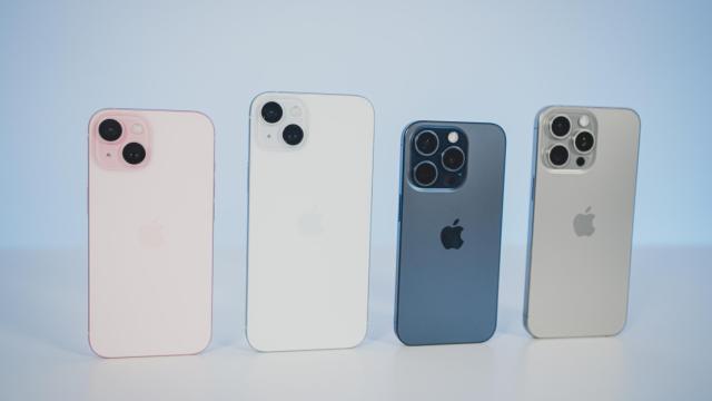 Todos los iPhone 15