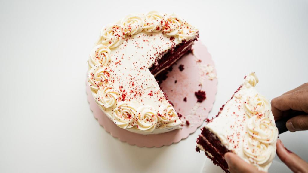 La tarta red velvet de La Tartina.